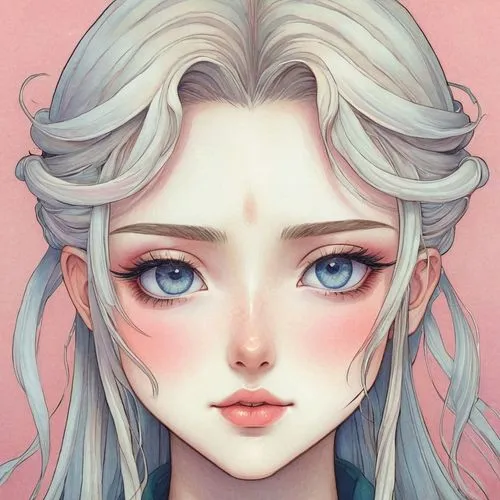 allura,kommuna,diana,sakamaki,ann,elsa,miana,pale,fantasy portrait,yakusheva,galadriel,lumi,khatuna,reynir,eira,antoinette,ellinor,soft pastel,korana,krita,Illustration,Realistic Fantasy,Realistic Fantasy 41