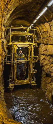 Craft a horror story about a cursed gold mine called 'Blanchard Gold', where miners mysteriously disappear and are said to haunt the underground tunnels.,canal tunnel,underground lake,salt mine,mining