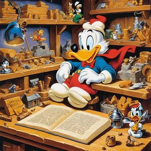 donald duck,walt disney,donald,geppetto,mickey mause,walt disney world,hans christian andersen,walt,walt disney center,pinocchio,disneyland park,magic book,jigsaw puzzle,disney,book antique,the disneyland resort,guestbook,mickey mouse,epcot center,sylvester,Illustration,Retro,Retro 18