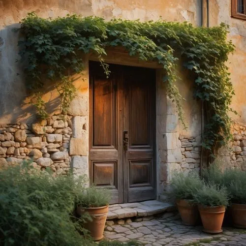 garden door,provence,provencal life,provencal,pienza,front door,doorway,doorways,old door,tuscan,agritubel,toscane,tuscany,the threshold of the house,wooden door,doorstep,open door,doorsteps,sicily window,winegardner,Conceptual Art,Oil color,Oil Color 05