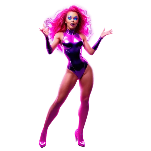 starfire,derivable,madelyne,neidhart,mesmero,aja,electrocutionist,superheroine,dazzler,tatianna,rupaul,electronique,shangela,fantasy woman,electropop,electrify,super heroine,kanellis,wicke,pink vector,Illustration,American Style,American Style 04