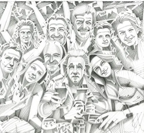 mocedades,group of people,coreldraw,csny,eluveitie,vector people,cartoon people,generacion,famiglia,caricatures,guanches,ensiferum,subgenius,steeleye,gruppo,photo painting,folksingers,peoples,graduados,familiares,Design Sketch,Design Sketch,Pencil Line Art