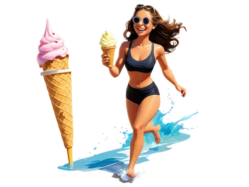 woman with ice-cream,summer clip art,summer icons,summer background,ice cream icons,fashion vector,ice cream cone,glace,ice creams,lolly,derivable,retro pin up girl,pin-up girl,ice cream,pin up girl,neon ice cream,lumidee,3d background,ice pop,world digital painting,Conceptual Art,Oil color,Oil Color 04