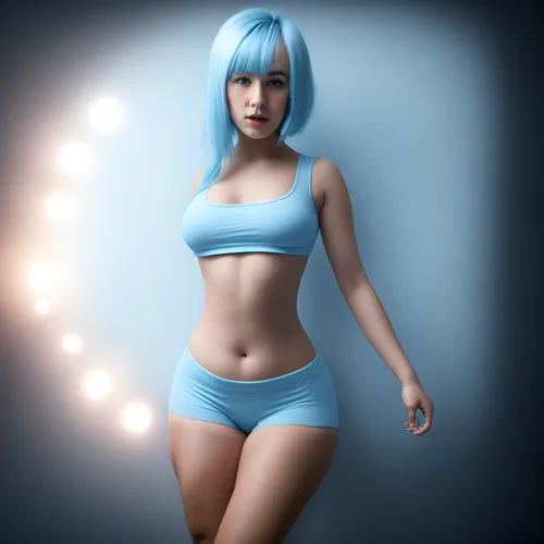 aqua,anime 3d,3d rendered,cyan,rei ayanami,blue heart,3d render,holly blue,3d model,vocaloid,tiber riven,gradient mesh,anime girl,3d figure,light blue,smurf figure,hatsune miku,winterblueher,3d backgr