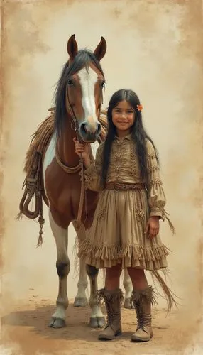 buckskin,buckskins,winnetou,horse herder,arabians,nomadic children,Photography,General,Realistic