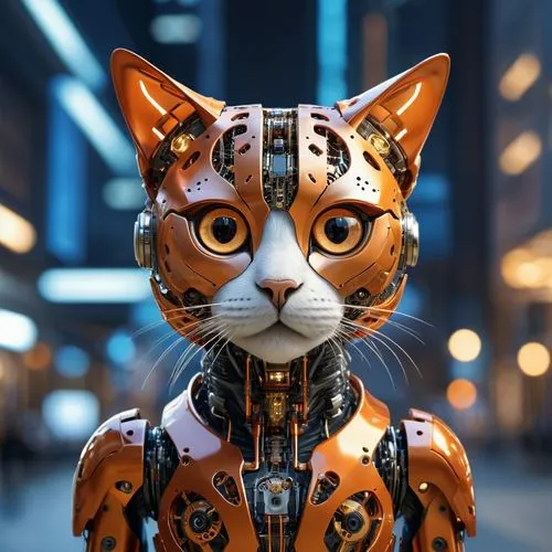 bengal cat,cheetor,tigor,hottiger,bengal,citycat,jaguar,tigerish,suara,tiger cat,cinema 4d,orange tabby cat,kusama,3d rendered,chat bot,orange tabby,nyarko,cybernetic,softimage,cheetah,Photography,General,Commercial