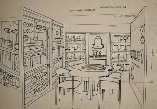 pantry,vintage kitchen,cabinets,kitchen cabinet,computer room,china cabinet,cabinetry,laboratory oven,kitchenette,kitchen interior,cupboard,pharmacy,kitchen,cabinet,apothecary,galley,refrigerator,the 