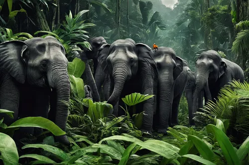 A hilarious animated movie that follows a group of talking animals on a wacky adventure through the jungle.,elephant herd,african elephants,elephants,forest animals,elephant camp,rwanda,jungle,tropica