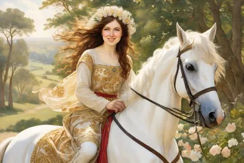 horseback,a white horse,golden unicorn,white horse,fantasy portrait,fantasy picture,horseback riding,equestrian,arabian horse,joan of arc,carousel horse,weehl horse,horse riding,unicorn art,horse herder,equestrianism,spring unicorn,constellation unicorn,fantasy art,galloping