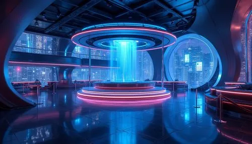 futuristic art museum,spaceship interior,ufo interior,teleporters,futuristic architecture,emp,stargates,nightclub,cyberport,innoventions,spaceport,futuristic landscape,museum of science and industry,technosphere,cybercity,planetariums,arcology,cyberview,aqua studio,futuristic,Photography,General,Realistic