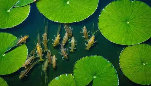 aquatic plant,aquatic plants,pond plants,water plants,algae,lotus leaves,water-leaf family,water lotus,frog gathering,lily pads,lotus on pond,aquatic herb,lily pond,green water,lily water,water lilies,nymphaea,pond lenses,cattails,wetland,Illustration,Paper based,Paper Based 06