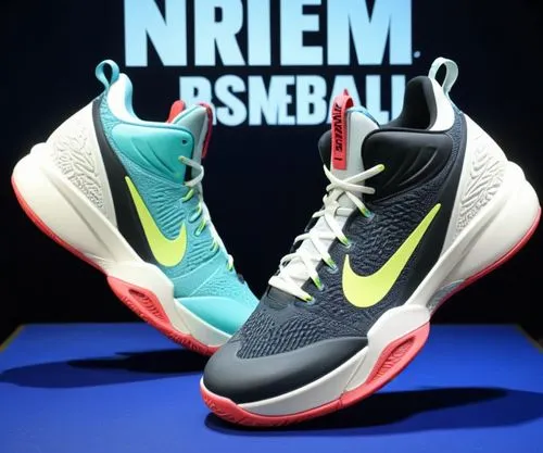 nike basketball shoes that are on display,pumaren,basketball shoes,kdv,mercurial,nikea,paire