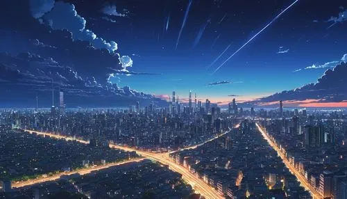 sky city,futuristic landscape,skyline,cityscape,fantasy city,evening city,metropolis,tokyo city,city skyline,city lights,valerian,skycraper,city cities,black city,city at night,citylights,new world,the city,above the city,cities,Photography,General,Realistic