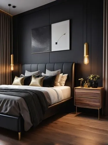 headboards,modern room,modern decor,contemporary decor,headboard,guest room,chambre,hardwood floors,3d rendering,bedroomed,guestroom,bedroom,render,roominess,bedstead,interior modern design,wallcoverings,bedrooms,sleeping room,limewood,Illustration,Black and White,Black and White 09