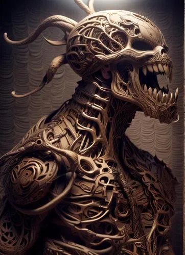 skull sculpture,skull statue,alien warrior,gorgon,supernatural creature,hag,death god,biomechanical,shaman,wyrm,dark art,death head,skull bones,barong,skull mask,vintage skeleton,skull allover,death's head,tribal bull,door knocker