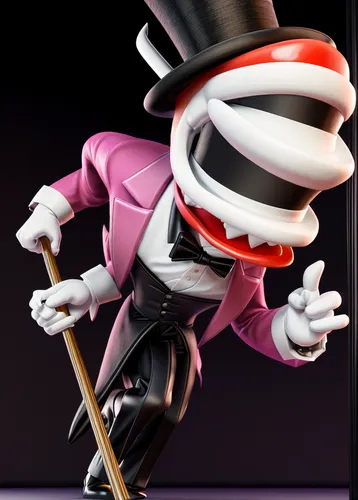 ringmaster,top hat,mime artist,jiminy cricket,mime,madagascar,count,johnny jump up,stylized macaron,mr,tuxedo just,hatter,conductor,gentlemanly,chimney sweeper,mayor,the purple-and-white,joker,tuxedo,