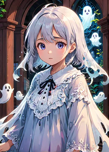 ghost girl,ghost background,halloween background,halloween wallpaper,piko,halloween banner,white winter dress,halloween ghosts,halloween poster,ghost,winterblueher,halloween illustration,transparent background,whitey,bridal veil,boo,trick-or-treat,ghost catcher,halloween2019,halloween 2019,Anime,Anime,Traditional