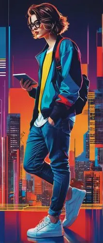 80s,80's design,cyberpunk,the style of the 80-ies,1986,1980's,cyber glasses,flow,man with a computer,1980s,90s,1982,cyber,smart album machine,retro woman,nokia hero,kingpin,eleven,modern,retro styled,Art,Artistic Painting,Artistic Painting 43