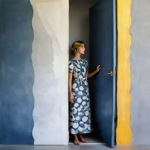 painted wall,hollein,blue jasmine,painted block wall,wall paint,house painting,mcdormand,kitaj,risberg,fromental,savoye,rosamund,dormand,yellow wallpaper,girl in a long dress,wall painting,gwathmey,seidler,gena rolands-hollywood,a floor-length dress,Illustration,Black and White,Black and White 32