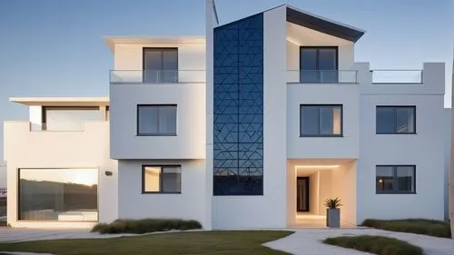 cubic house,modern architecture,cube house,modern house,dunes house,fresnaye,bauhaus,frame house,siza,eisenman,cube stilt houses,corbu,architektur,stucco frame,house shape,contemporary,arhitecture,two story house,glass facade,eifs,Photography,General,Realistic