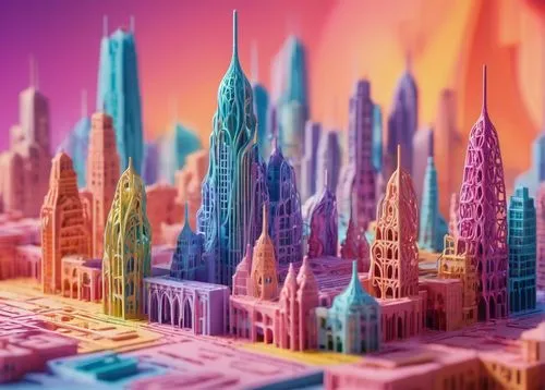 colorful city,fantasy city,microdistrict,megapolis,micropolis,city cities,city skyline,3d fantasy,cityscape,metropolis,metropolises,cities,megalopolis,city blocks,megacities,cybercity,city panorama,3d background,urbanworld,coruscant,Conceptual Art,Oil color,Oil Color 23