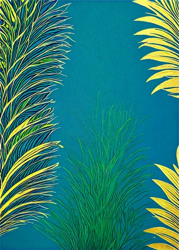 majorelle,palm branches,palm leaves,palm fronds,palmettos,gradient blue green paper,palm pasture,hockney,palm leaf,grass fronds,two palms,cycad,tropical leaf pattern,pine needle,pine needles,palm forest,palmera,tropical leaf,phormium,palmtrees,Illustration,Black and White,Black and White 15