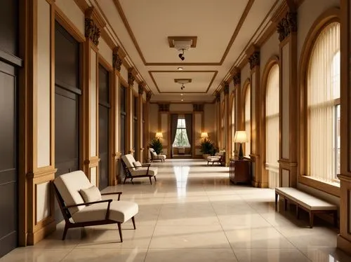 hallway,corridors,hallway space,3d rendering,corridor,neoclassical,cochere,amanresorts,enfilade,entrance hall,chambres,luxury home interior,anteroom,royal interior,empty interior,sapienza,lobby,renderings,foyer,3d rendered