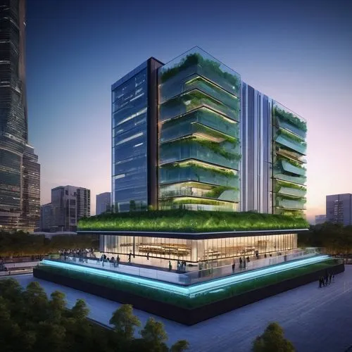 capitaland,shenzhen vocational college,chengdu,hongdan center,zhangzhou,damac,largest hotel in dubai,hengqin,chengyi,guangzhou,changzhou,glass building,glass facade,hangzhou,shenzhen,futuristic architecture,changfeng,songdo,shekou,greentech,Conceptual Art,Daily,Daily 07