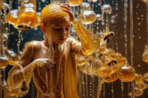 rapunzel,golden rain,shower of sparks,showgirl,chandelier,spark of shower,bubbles,shower,shampoo,jalebi,bath oil,splash photography,oranges,yellow orange,gold and black balloons,gold fish,bath ball,drops on the glass,bath balls,tangerine