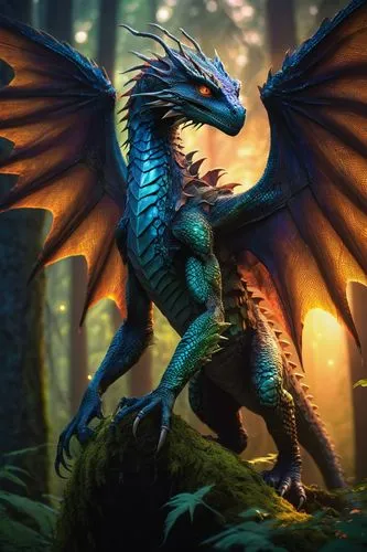 forest dragon,brisingr,wyvern,microraptor,dragonheart,balaur,gryphon,saphira,dragao,garuda,dragon of earth,draconis,darragon,black dragon,eragon,dragonlord,painted dragon,jaggi,typhon,drakon,Illustration,Paper based,Paper Based 13