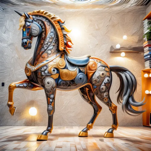 carousel horse,carnival horse,painted horse,wooden rocking horse,colorful horse,horse-rocking chair,rock rocking horse,rocking horse,fire horse,wooden horse,arabian horse,dream horse,kutsch horse,equine,unicorn art,horse tack,alpha horse,vintage horse,weehl horse,golden unicorn