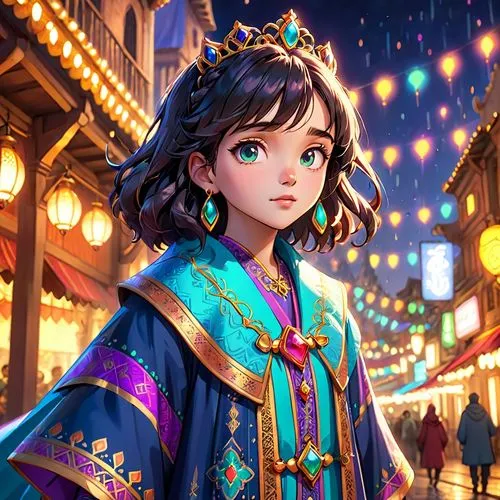 mulan,fantasy portrait,hanbok,oriental princess,shanghai disney,cg artwork,merida,asia,winter festival,world digital painting,sultana,mukimono,nikko,oriental girl,spring festival,portrait background,hong,teal blue asia,elsa,fantasia,Anime,Anime,Cartoon