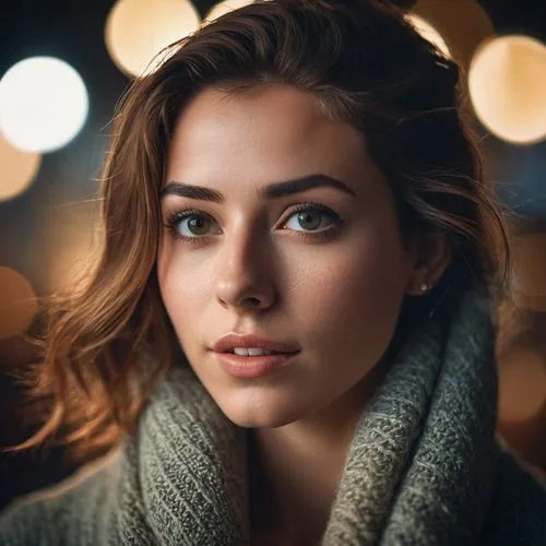 bokeh,romantic portrait,ksenia,bokeh lights,petka,woman portrait,Photography,General,Cinematic