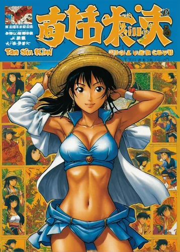 rosa ' amber cover,one piece,magazine cover,guide book,烧乳鸽,15,cover,mai tai,haruhi suzumiya sos brigade,10,ganai,9,tan-tan,straw hat,18,dvd,青龙菜,manga,14,onepiece,Illustration,Japanese style,Japanese Style 05