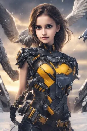 kryptarum-the bumble bee,cyberangels,archangel,alita,leona,paragon,xmen,superwasp,zauriel,bee,dawnstar,valkyries,kittani,bumblebee,kerrigan,wasp,fantasy picture,bumble bee,angelman,uwm,Photography,Realistic