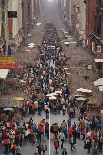 large market,namdaemun market,larambla,principal market,grand bazaar,the market,upper market,crowd of people,pedestrian zone,overhead view,eastern market,castells,brazil carnival,view from above,aerial view umbrella,bullring,chile and frijoles festival,basler fasnacht,market,mooncake festival,Conceptual Art,Daily,Daily 26