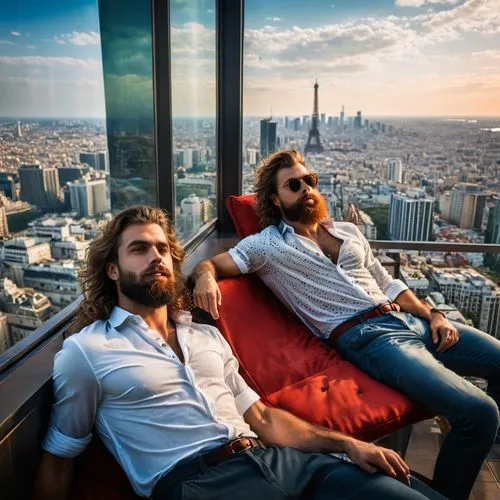 capital cities,passenger groove,high-rise,above the city,skyscapers,men sitting,highrise,marroc joins juncadella at,kings,top of the rock,high rise,paris balcony,business men,highline,businessmen,the observation deck,business icons,photo shoot for two,city in flames,rooftops,Photography,General,Fantasy