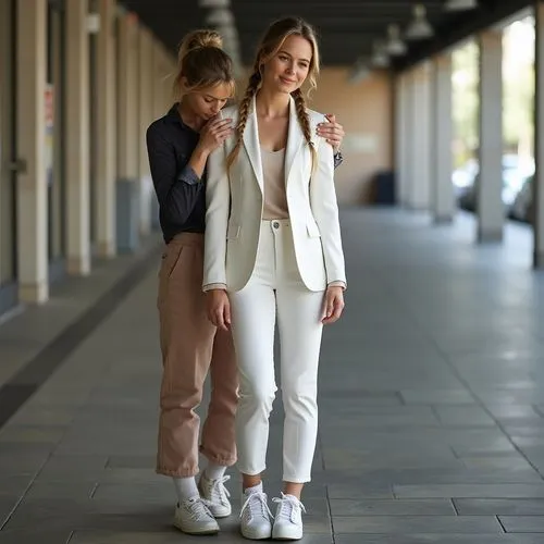 menswear for women,cibulkova,pantsuits,women clothes,women fashion,white clothing