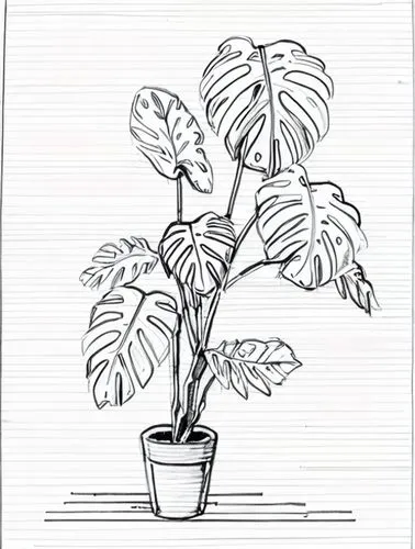 coloring pages,botanical line art,illustration of the flowers,coloring page,poisonous plant,ginger plant,potted plant,oil-related plant,plant,citrus plant,lantern plant,ornamental plant,flower illustr