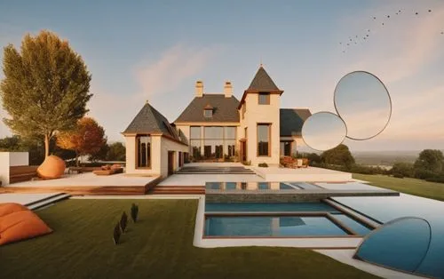 dreamhouse,pool house,inflatable pool,luxury property,domaine,mansion,Photography,General,Natural