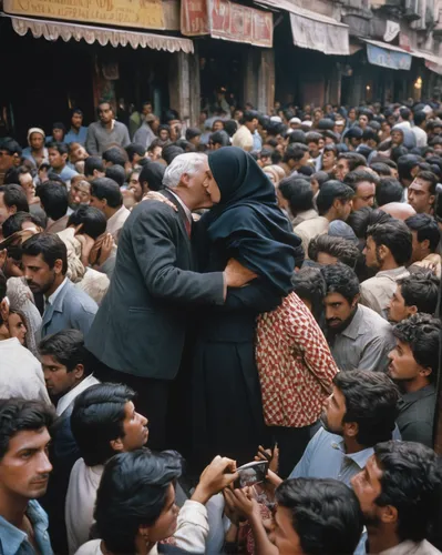 srinagar,13 august 1961,eid-al-adha,kathmandu,crowd of people,religious celebration,lahore,shrovetide,india,the integration of social,color image,1965,eid,muslims,delhi,hare krishna,economic refugees,1967,mitzvah,devotees,Photography,Documentary Photography,Documentary Photography 12