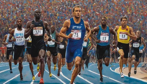 A fearless athlete competes against the current world record in a high-stakes race.,usain bolt,2016 olympics,rio 2016,the sports of the olympic,record olympic,4 × 400 metres relay,olympic games,racewa