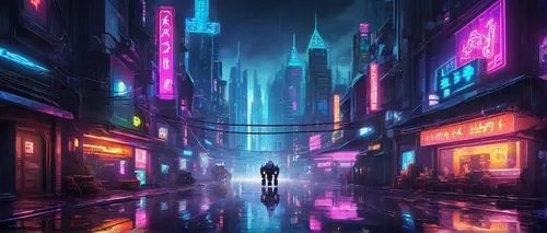 cyberpunk,tokyo city,shinjuku,tokyo,shanghai,taipei,colorful city,cityscape,neon lights,metropolis,vapor,neon arrows,fantasy city,pedestrian,hong kong,neon,urban,neon light,walking in the rain,futuristic,Unique,Pixel,Pixel 05