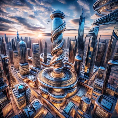 dubai,burj,futuristic architecture,burj khalifa,skycraper,futuristic landscape,tallest hotel dubai,dubai marina,united arab emirates,skyscraper,uae,metropolis,vertigo,urban towers,macroperspective,sky city,largest hotel in dubai,world digital painting,360 °,wallpaper dubai