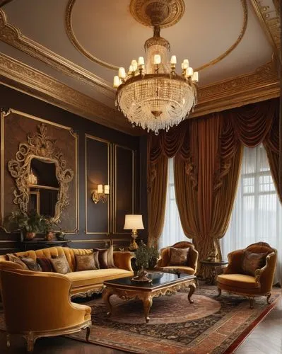 ornate room,opulently,great room,sitting room,interior decor,opulent,luxury home interior,opulence,royal interior,victorian room,interior decoration,claridge,chambre,danish room,poshest,boisset,baccarat,livingroom,ritzau,living room,Illustration,Retro,Retro 17