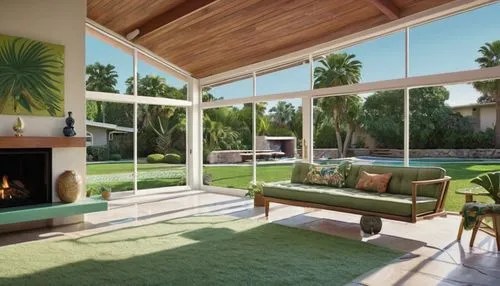 sunroom,mid century modern,conservatories,mid century house,artificial grass,hovnanian,conservatory,landscape designers sydney,florida home,glass panes,family room,stucco frame,interior modern design,structural glass,3d rendering,landscape design sydney,crittall,pool house,homeadvisor,palm springs,Conceptual Art,Daily,Daily 14