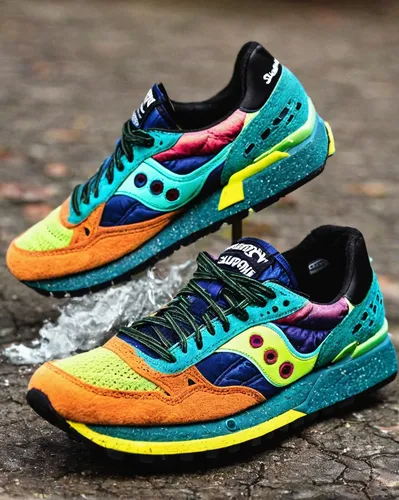 asics,runners,running shoe,hard corals,safaris,wallabies,running shoes,retro eighties,two color combination,multicolor,multicolored,multicolour,age shoe,skittles (sport),active footwear,multi-color,abstract multicolor,996,water shoe,type 220s,Illustration,Realistic Fantasy,Realistic Fantasy 36