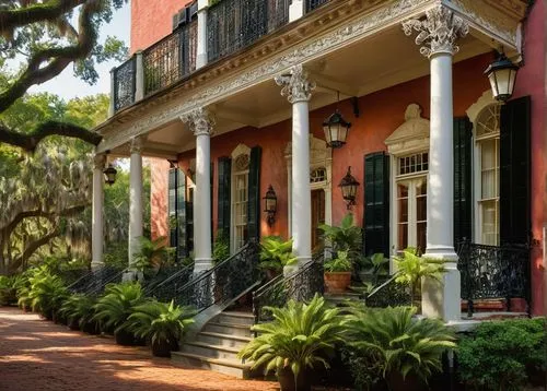 french quarters,new orleans,natchez,savannah,neworleans,nola,charleston,lowcountry,bienville,rowhouses,escambia,dumaine,telfair,valdosta,charlestonians,pascagoula,maurepas,longwood,italianate,front porch,Illustration,Japanese style,Japanese Style 17