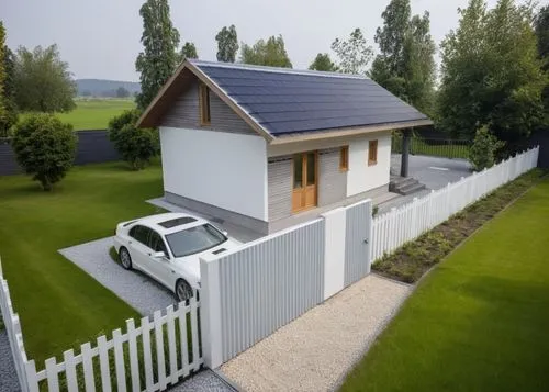 passivhaus,weatherboarding,folding roof,grass roof,electrohome,solarcity,Photography,General,Realistic