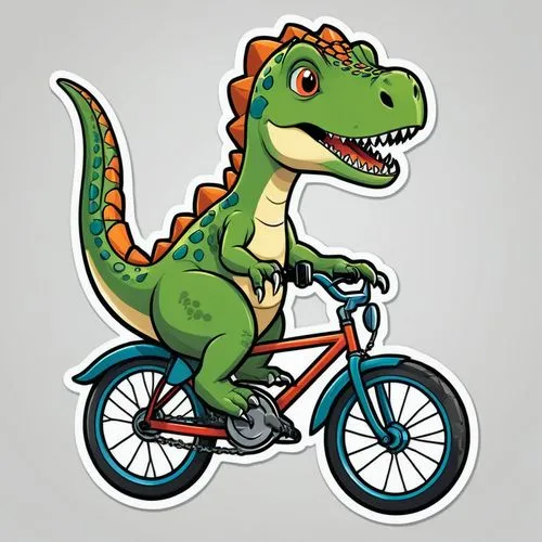 bmx,seat dragon,velociraptor,utahraptor,dinosaruio,trex,Unique,Design,Sticker